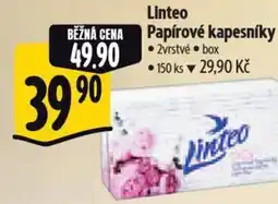 Albert Linteo Papírové kapesníky nabídka