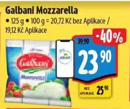 Albert Galbani Mozzarella nabídka