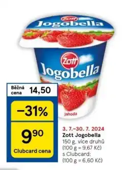 Tesco Zott Jogobella nabídka