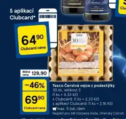 Tesco Tesco Čerstvá vejce z podestýlky nabídka