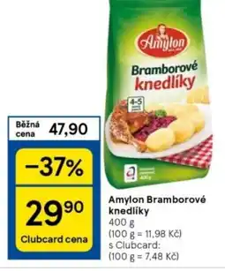 Tesco Amylon Bramborové knedlíky nabídka