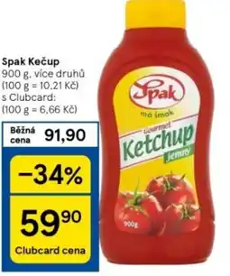Tesco Spak Kečup nabídka