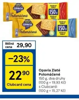 Tesco Opavia Zlaté Polomáčené 150 g nabídka