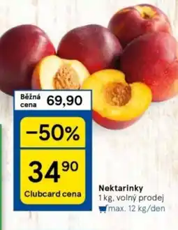 Tesco Nektarinky nabídka