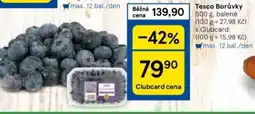 Tesco Tesco Borůvky nabídka