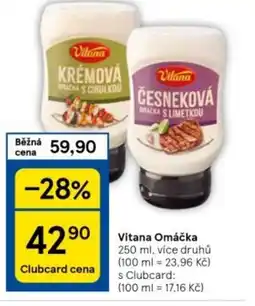 Tesco Vitana Omáčka nabídka