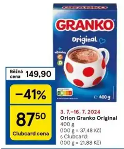 Tesco Orion Granko Original nabídka