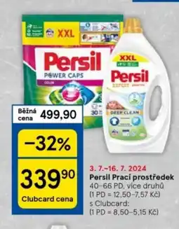 Tesco Persil Prací prostředek nabídka