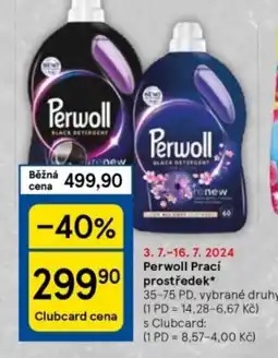 Tesco Perwoll Prací prostředek nabídka