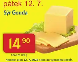 Kubík potraviny Sýr Gouda nabídka