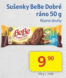 Sušenky BeBe Dobré ráno 50 g