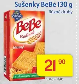 Kubík potraviny Sušenky BeBe 130 g nabídka