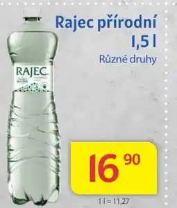 Kubík potraviny Rajec přírodní 1,5L nabídka