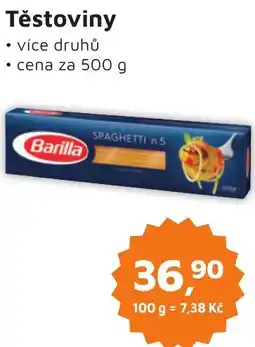 Můjobchod Těstoviny nabídka