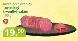 Potraviny CZ Kostelecké uzeniny Turistický trvanlivý salám nabídka