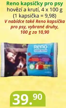 Reno kapsičky pro psy