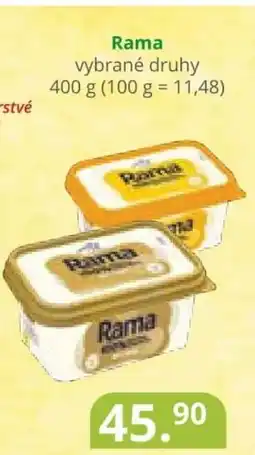 Potraviny CZ Rama nabídka