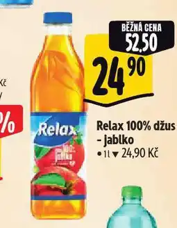 Albert Relax 100% džus nabídka