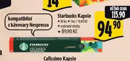 Albert Starbucks kávové kapsle nabídka