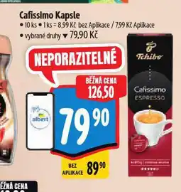 Albert Tchibo kávové kapsle nabídka