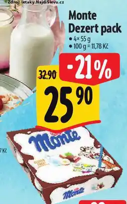 Albert Monte dezert nabídka