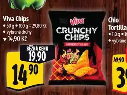 Albert Viva chips nabídka
