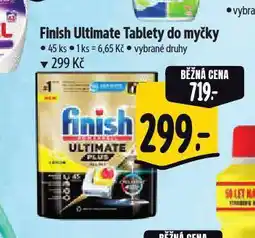 Albert Finish tablety do myčky nabídka