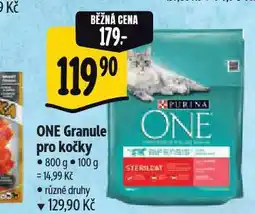Albert Purina one granule pro kočky nabídka