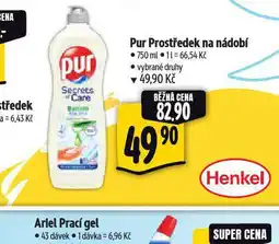 Albert Pur prostředek na nádobí nabídka