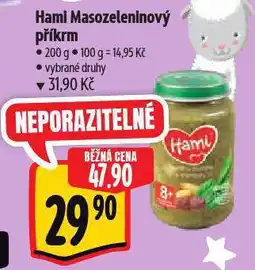 Albert Hami masozeleninový příkrm nabídka