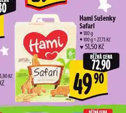 Albert Hami sušenky safari nabídka