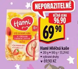 Albert Hami mléčná kaše nabídka