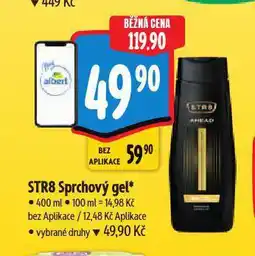 Albert Str8 sprchový gel nabídka