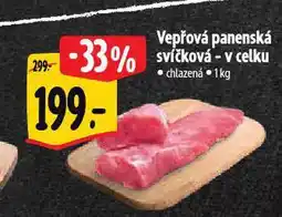 Albert Vepřová panenská svíčková nabídka