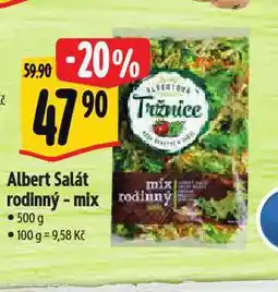 Albert Salát rodinný mix nabídka