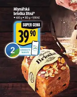 Albert Mlynářská brioška žitná nabídka