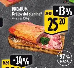 Albert Královská slanina nabídka