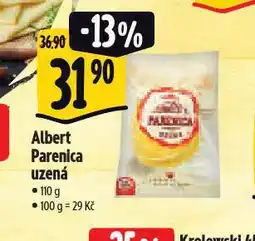 Albert Parenica uzená nabídka