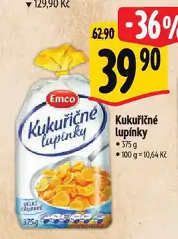 Albert Kukuřičné lupínky nabídka