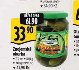 Albert Znojemská okurka nabídka