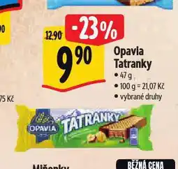 Albert Opavia tatranky nabídka