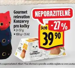 Albert Gourmet gold konzervy pro kočky nabídka