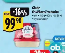 Albert Glade osvěžovač vzduchu nabídka