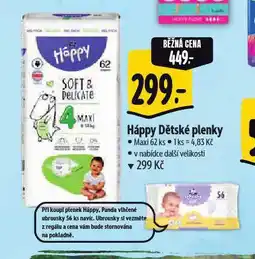 Albert Háppy dětské pleny nabídka