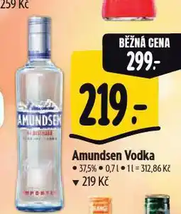 Albert Amundsen vodka nabídka