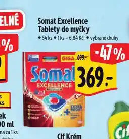 Albert Somat tablety do myčky nabídka