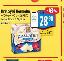 Albert Král sýrů hermelín nabídka