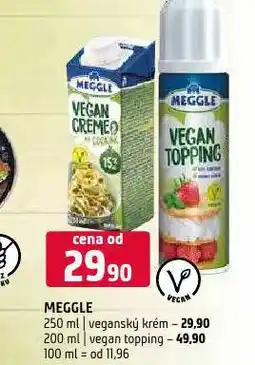 Terno Meggle veganský krém nabídka