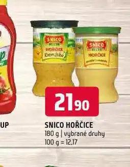 Terno Snico hořčice nabídka