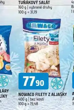 Terno Nowaco filety z aljašky nabídka